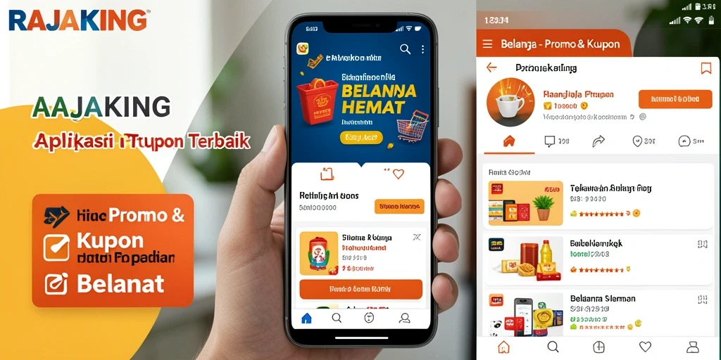 Tampilan utama RAJAKING menunjukkan berbagai penawaran menarik.
