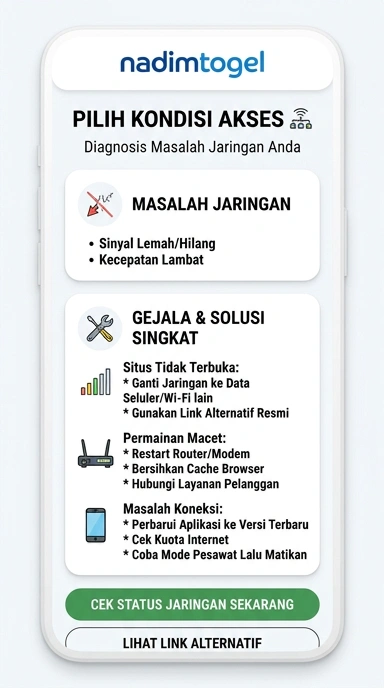 Tampilan link alternatif nadimtogel